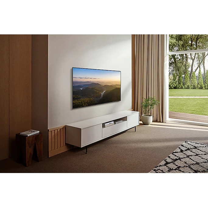 Televizor QLED Samsung GQ50Q74CAUXZG, Smart TV 4K UHD, HDR, control vocal, functie de inregistrare, Quantum Processor Lite 4K, 125 cm, negru