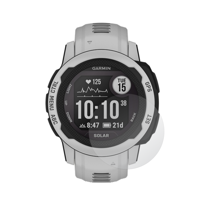 Set 4X Folie Protectie Ecran Folie24, pentru Garmin Instinct 2 Solar, 2X Ultra-Clear + 2X Mate, Adezive, Flexibile cu Auto Regenerare