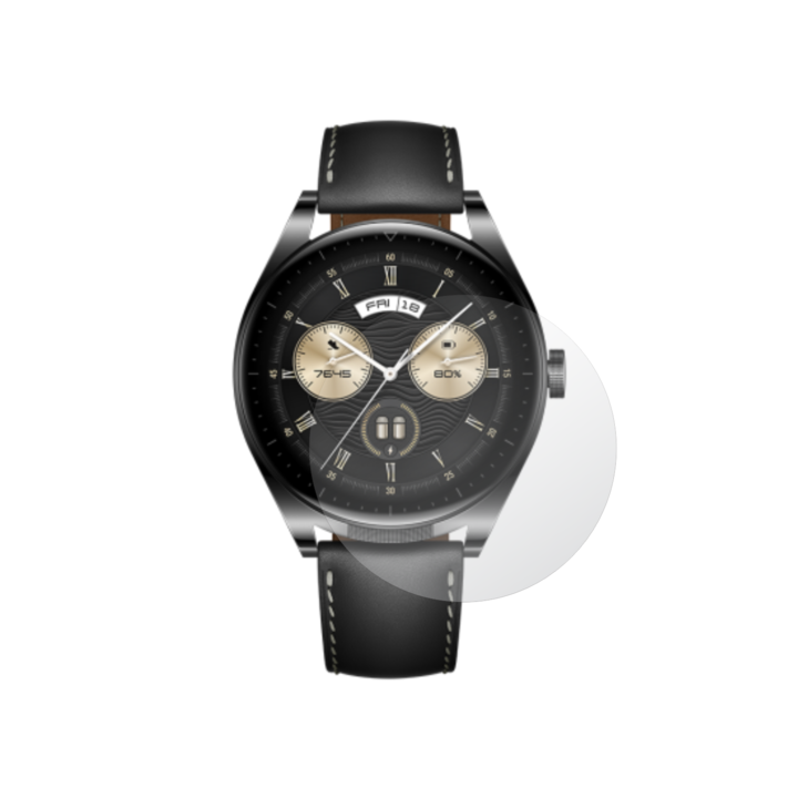 4 db Folie24 képernyővédő fólia készlet, Huawei Watch Buds-hoz, 2X Ultra-Clear + 2X matt, öntapadó, rugalmas, önregenerálódással
