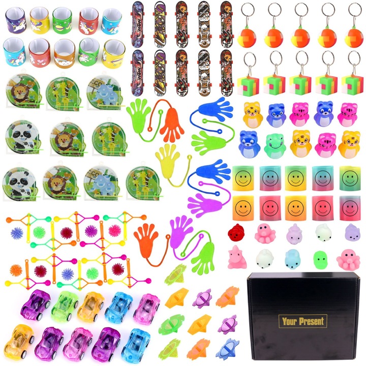 Set 120 jucarii pentru petrecere, NOTWAIT, Multicolor