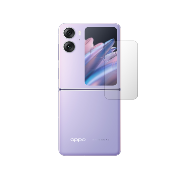 Комплект от 4X защитно фолио за камера iSkinz за Oppo Find N2 Flip - Invisible Skinz HD, ултра-прозрачен силикон с пълно покритие, лепило и гъвкавост