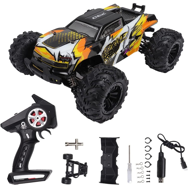 Masina RC cu telecomanda, Road Truck 1:16 4WD, Viteza maxima 70 km/h