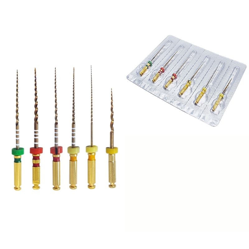 Ace endodontice rotative asortate din Nichel-Titan utilizate in ...