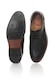 Clarks, Черни кожени обувки Broyd Walk, Черен, 6.5