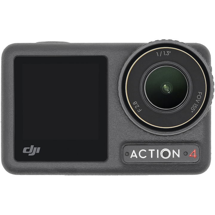 DJI Osmo Action 4 Standard Combo akciókamera, 4K/120fps video, 155 fok ultra-széles látószög