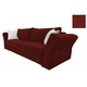 Canapea extensibila Dienne cu lada de depozitare, bordeaux, C57, 250x100x82 cm
