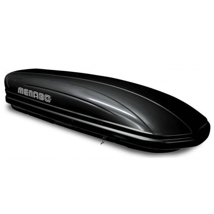 Кутия за багажник Menabo Mania 580 DUO ABS Черен, 225x89x36cm