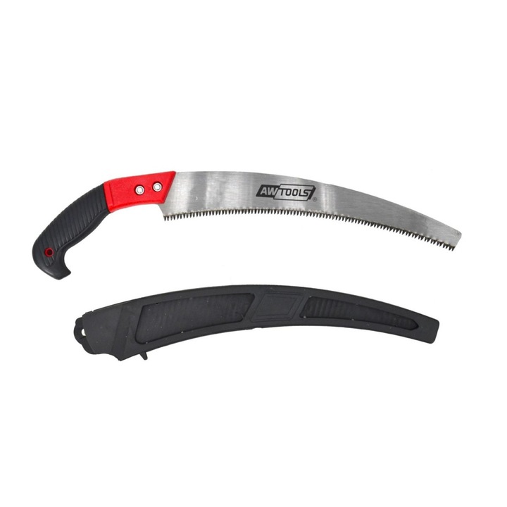 AwTools ágfűrész, 3 él, 330 mm, 456 g, hordtáskával