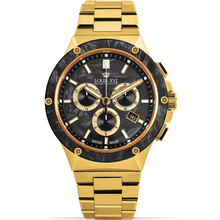 Ceas barbatesc Louis Xvi LXVI1211, Quartz, 42mm, 5ATM