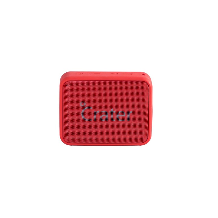 Orava CRATER-8RED 5 W, FM, IPX65, 800 mAh Piros Bluetooth hangszóró