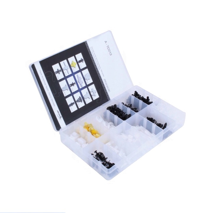 Комплект щипки за кола, пластмасови щипки за фиксиране на кола, съвместими с Mercedes, 270 части, Това