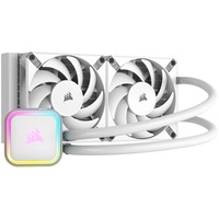 Cooler Corsair iCUE H100i RGB ELITE, cooler AIO 120 mm, Alb
