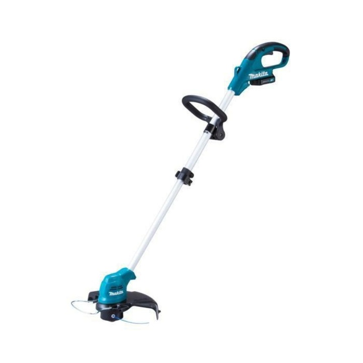 Teleszkópos fűkasza, Makita, CXT és XPT technológia, 26cm, 10.8V, 2 akkumulátoros készlet
