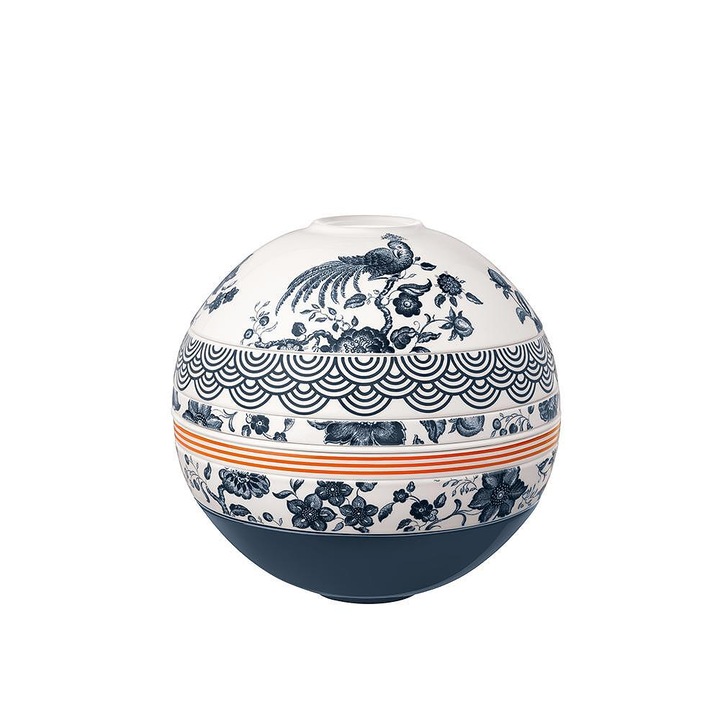 Комплект за хранене Villeroy&Boch La Boule Paradiso 275 years Aniversary бял, премиум порцелан, 7 части