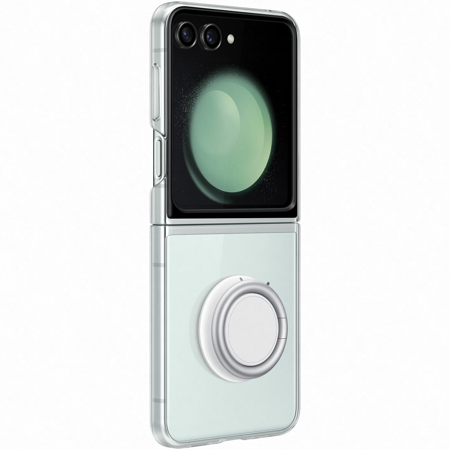 Husa de protectie Samsung Clear Gadget Case pentru Galaxy Flip5, Transparent
