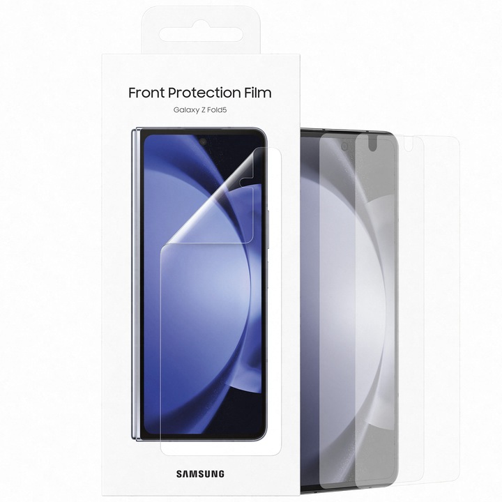 Протектор Samsung Front Protection Film, За Galaxy Fold5, Прозрачен