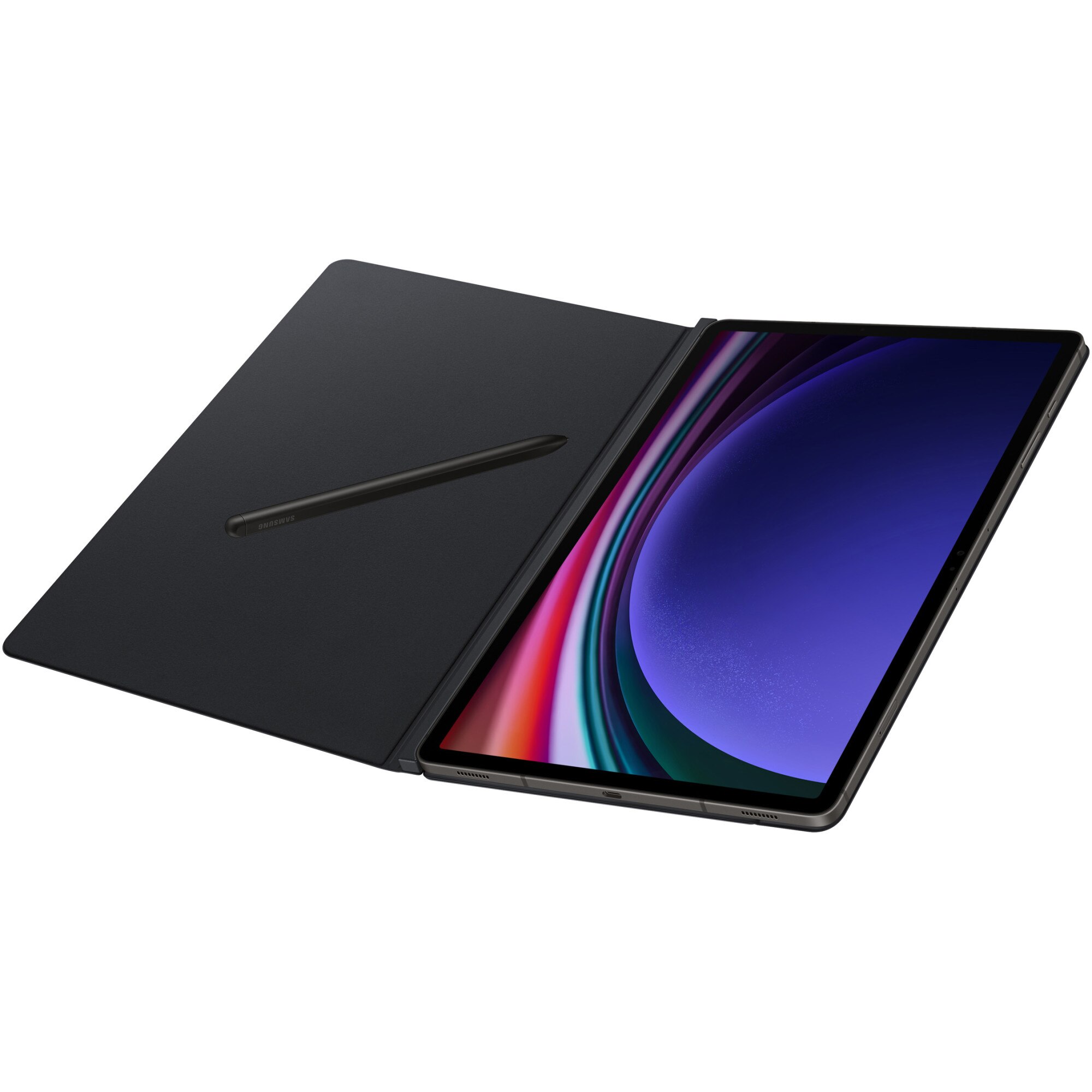 Husa de protectie Samsung Smart Book Cover pentru Galaxy Tab S9+, Black