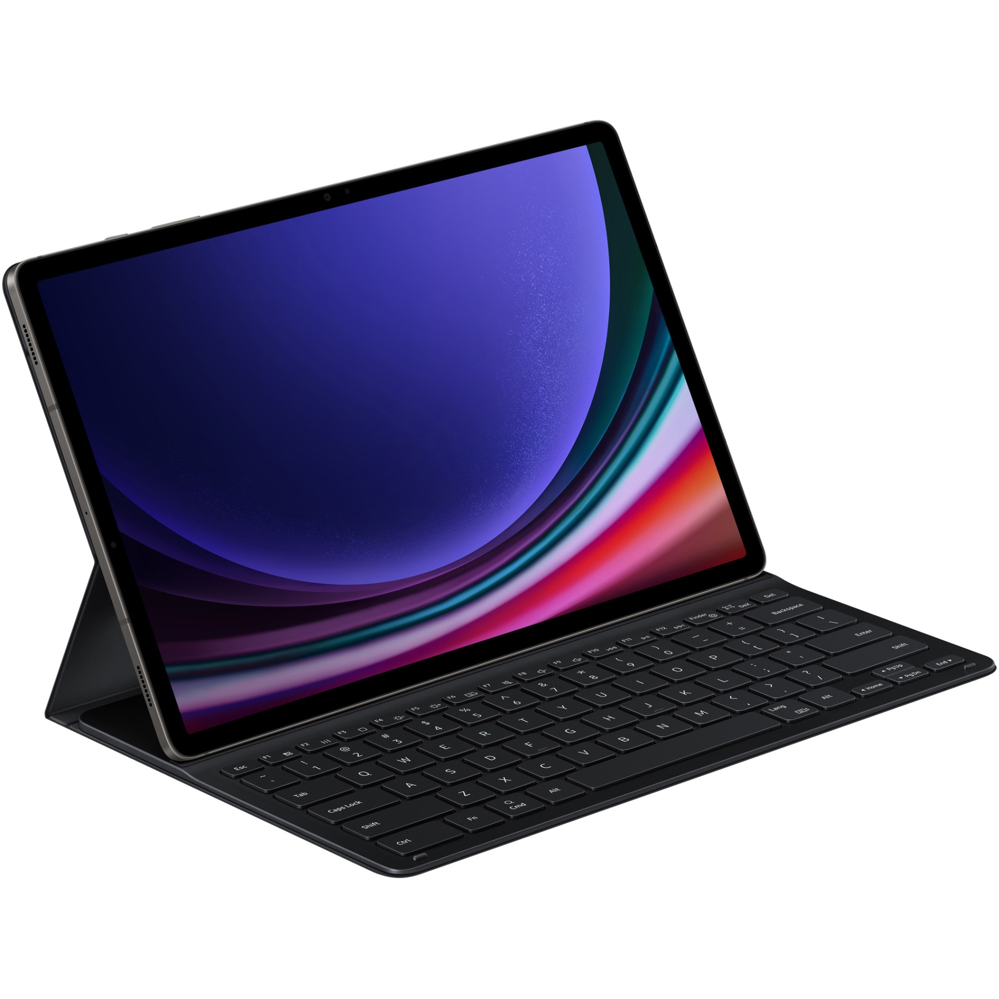 Husa de protectie Samsung Book Cover Keyboard pentru Galaxy SlimTab S9+, Black