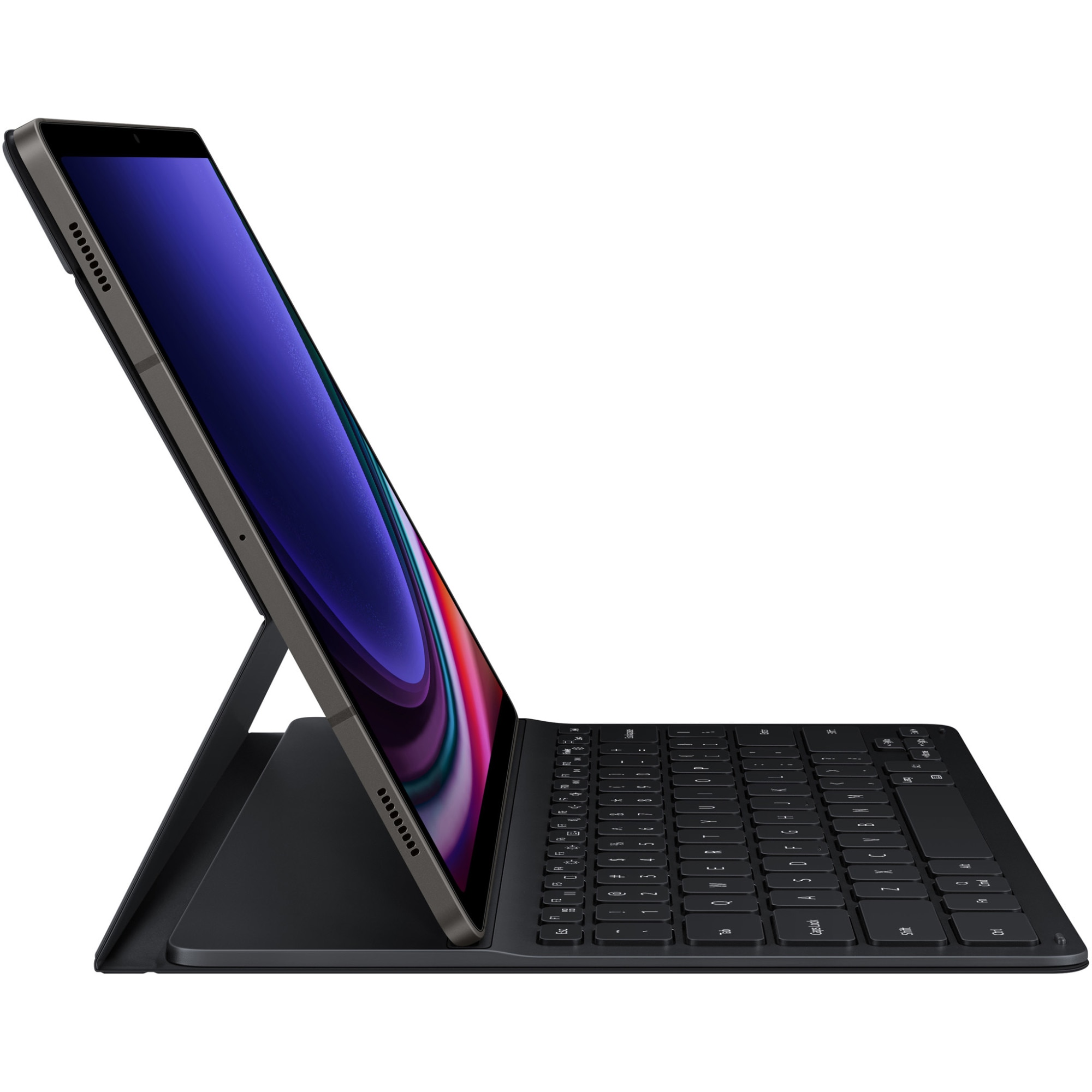 Husa de protectie Samsung Book Cover Keyboard pentru Galaxy SlimTab S9+, Black
