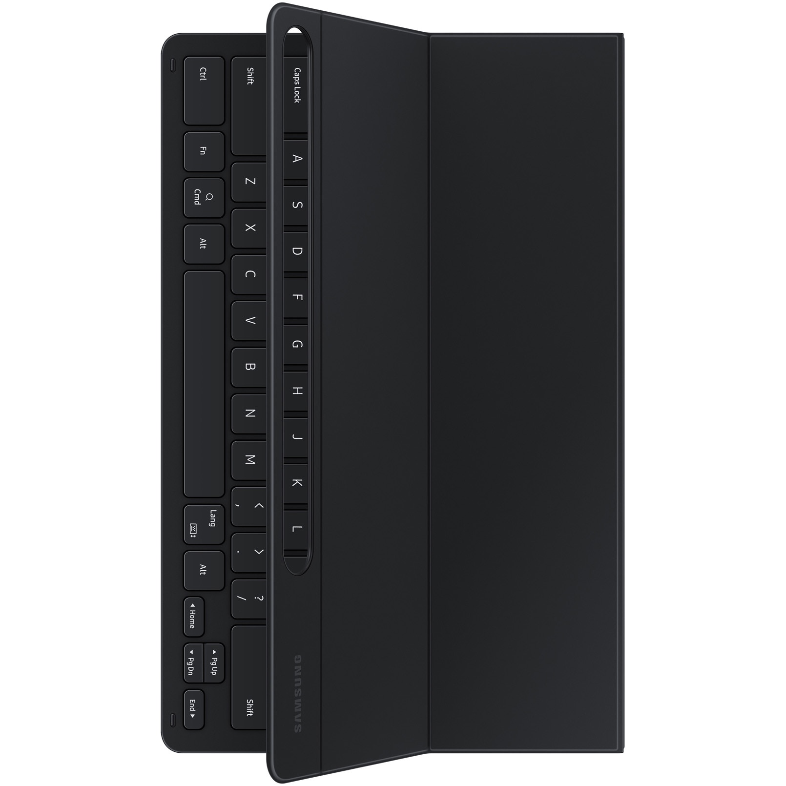 Husa de protectie Samsung Book Cover Keyboard pentru Galaxy SlimTab S9+, Black