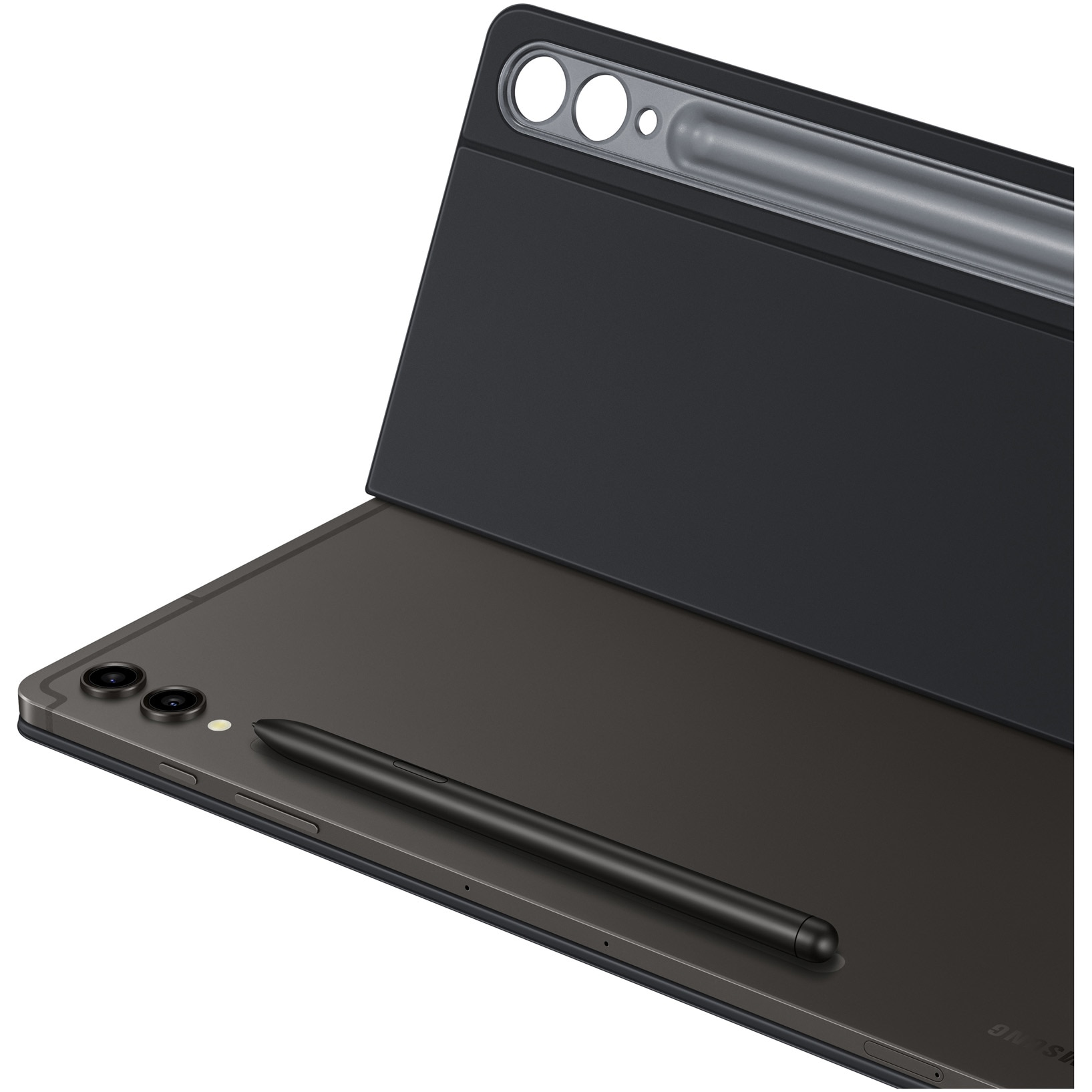 Husa de protectie Samsung Book Cover Keyboard pentru Galaxy SlimTab S9+, Black