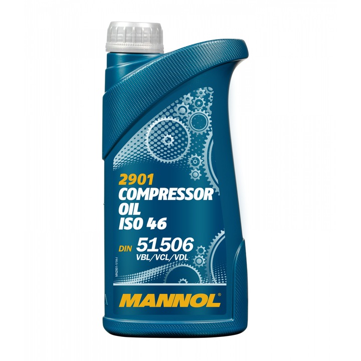 MANNOL Compressor Oil ISO 46 2901 Kompresszor olaj 1L