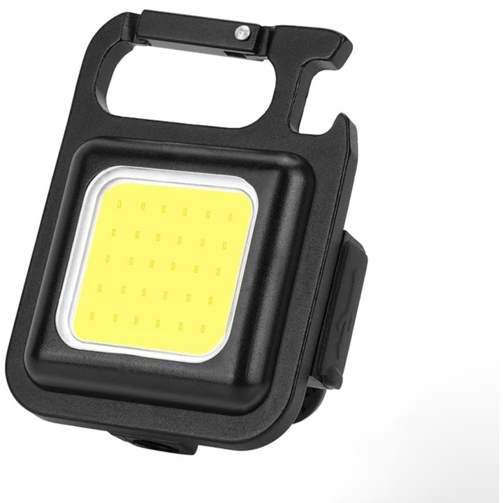 Малко LED фенерче, 500 mAh, черно