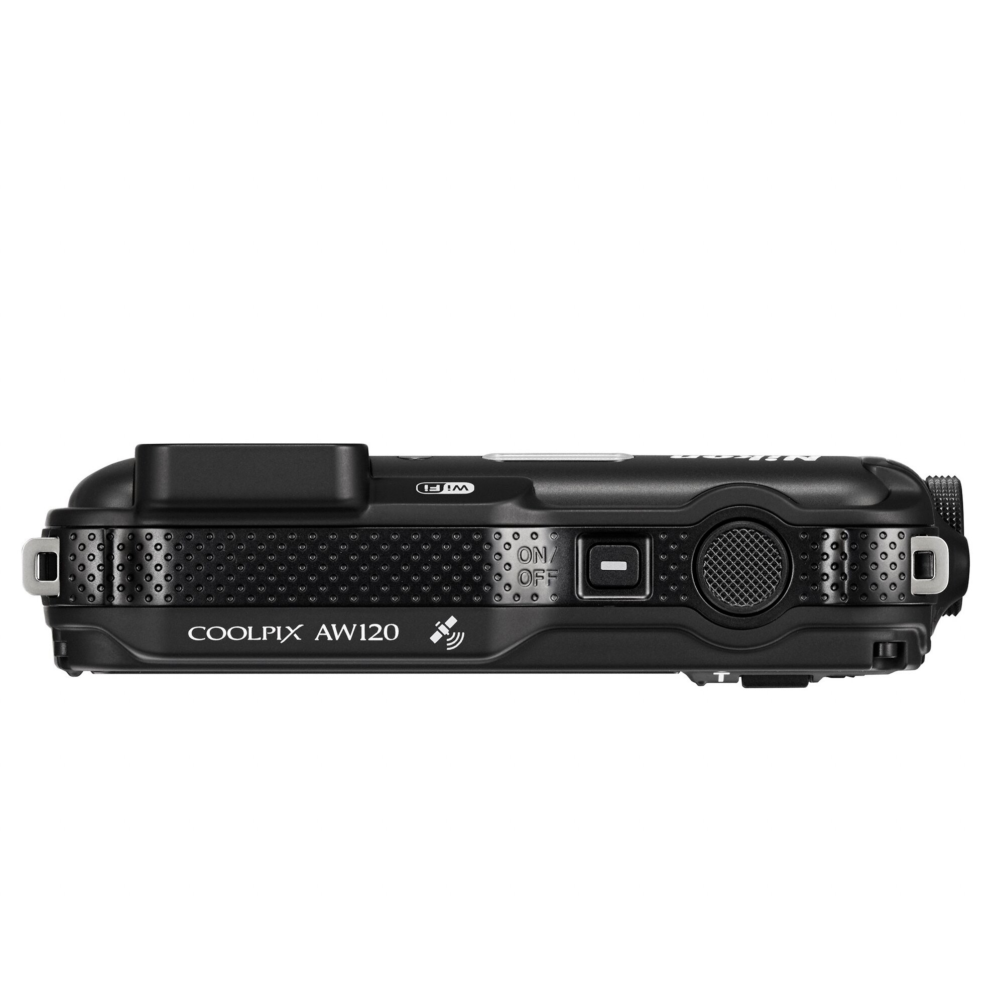 Aparat foto digital Nikon COOLPIX AW120, 16MP, Wi-Fi, GPS, Black