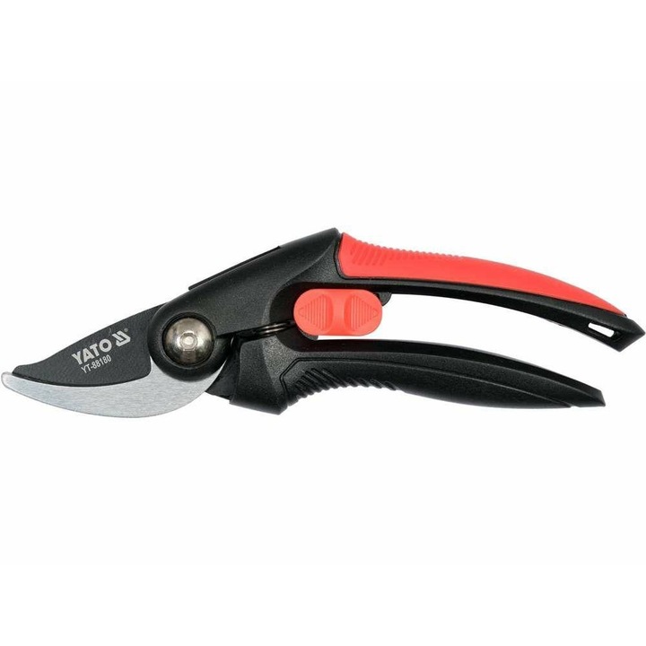 Foarfeca pentru gradinarit, YATO, Portocaliu/Negru
