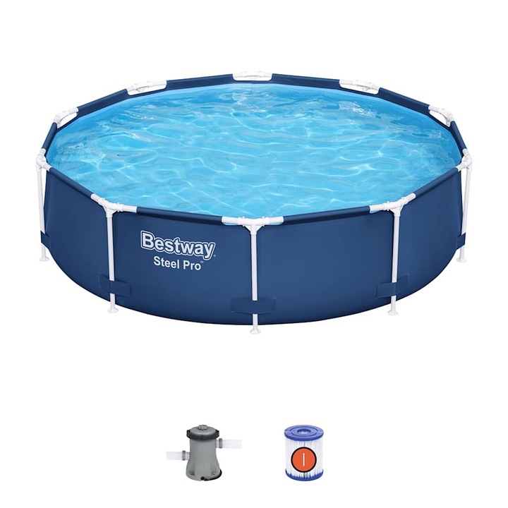 Плувен басейн Bestway Steel Pro, 305x76 см, 14.95 Kg