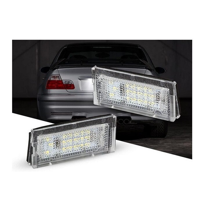 Set Lampi Numar Ventoo Led Canbus Fara Eroare De Bec Ars Compatibil Cu Bmw E Sedan Cu