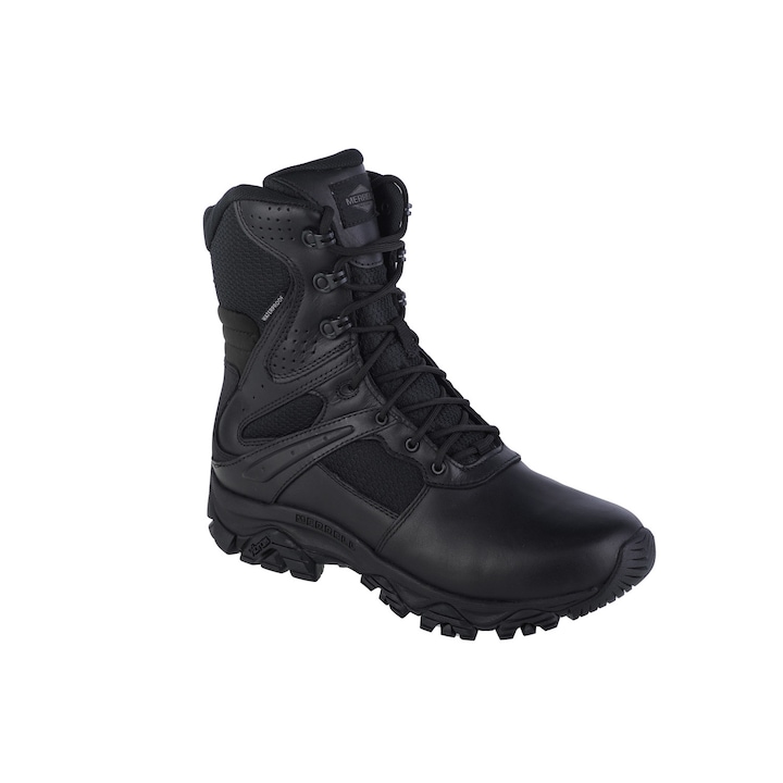 Tactical Boots, Merrell MOAB 3 Tactical Response 8 WP Mid J003913, fekete, Fekete