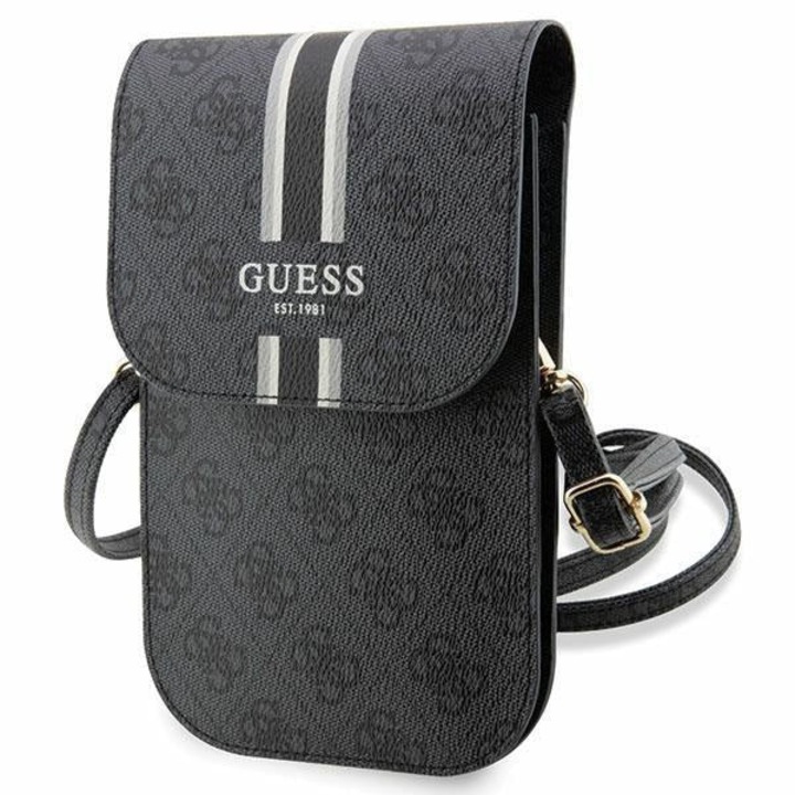 Чанта Guess за телефон PU 4G Printed Stripes