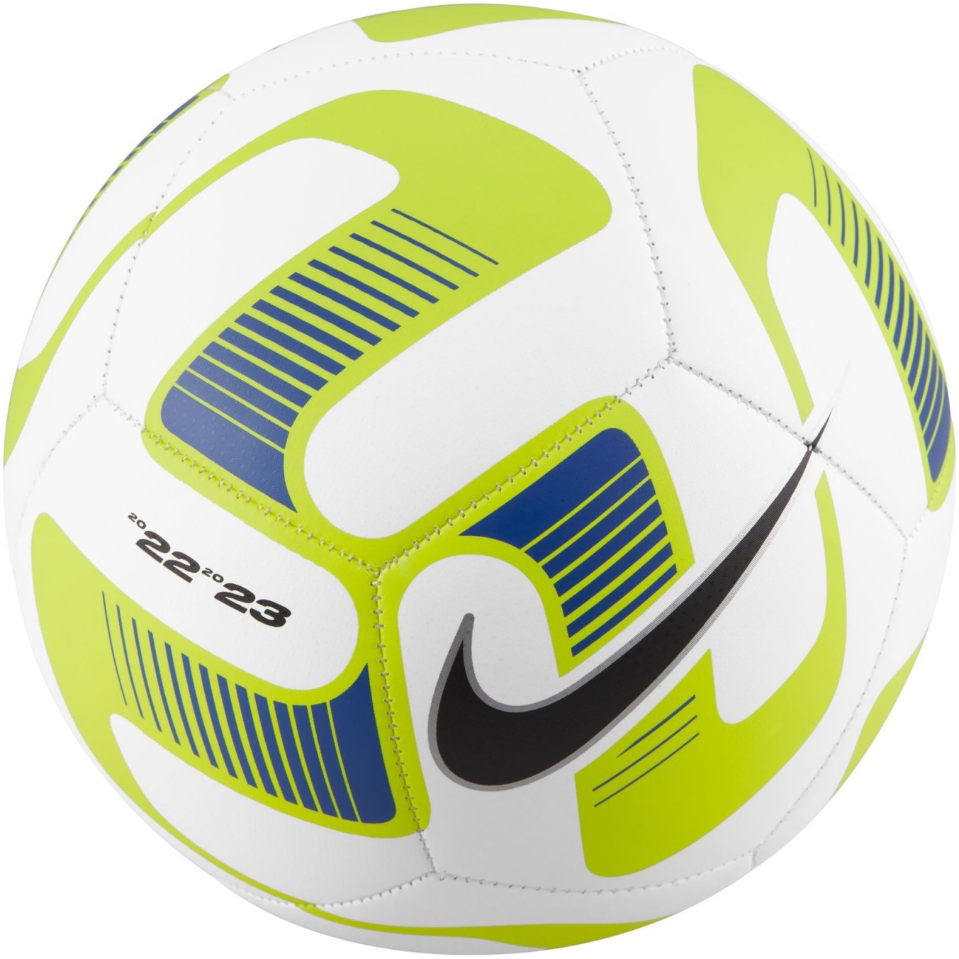 Футболна топка Nike Pitch, Размер 5, Бял/Зелен - eMAG.bg