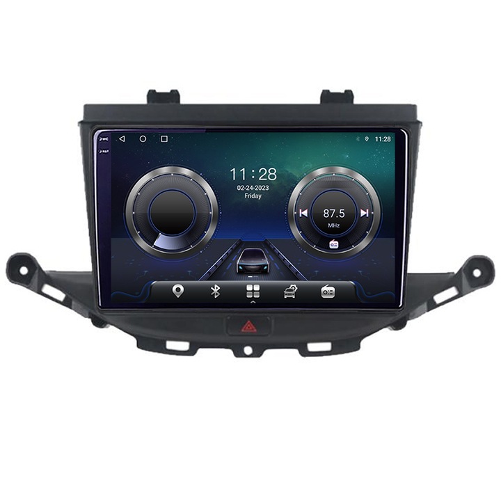 Navigatie dedicata Opel Astra K C-ASTRAK Android Octa Core Ecran 2K QLED GPS 4G 4+32GB 360 KIT-ASTRAK+EDT-E409-2K