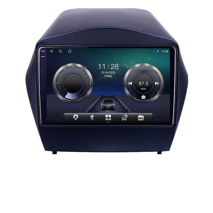 Navigatie dedicata Hyundai IX35 C-361 Android Octa Core Ecran 2K QLED GPS 4G 4+32GB 360 KIT-361+EDT-E409-2K