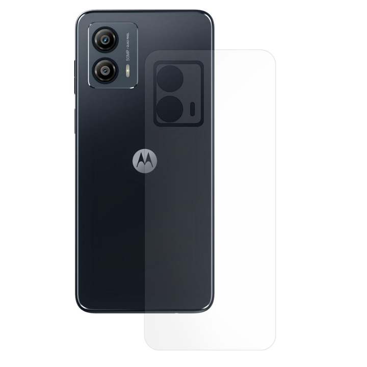 Folie spate mata SILKASE pentru Motorola Moto g73, protectie spate, silicon