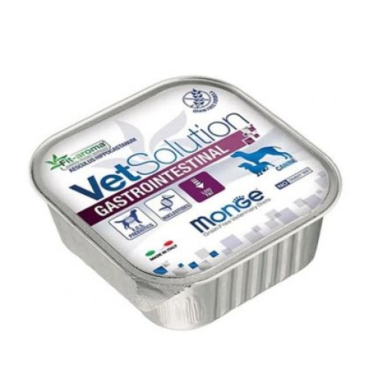 Hrana umeda pentru caini, Monge Vetsolution Gastrointestinal, 150 gr