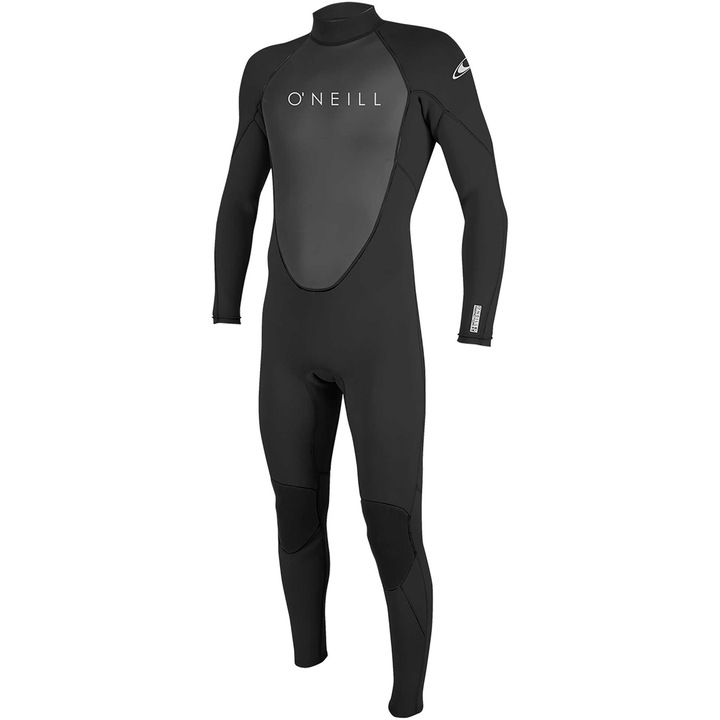 Costum surf neopren barbati O'Neill Reactor-2 3/2, fermoar spate, marimea L, culoare negru