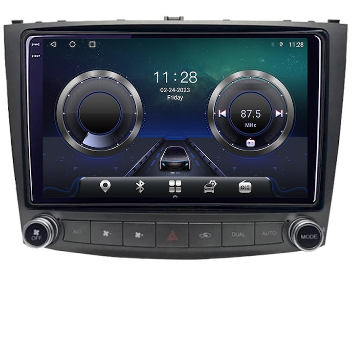 Специализирана навигация Lexus IS 2005-2011 C-IS Android Octa Core Screen 2K QLED GPS 4G 4+32GB 360 kit-IS+EDT-E410-2K