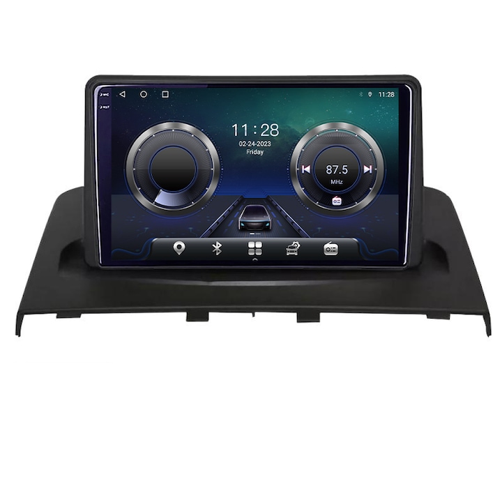 Navigatie Land Rover Freelander 2007-2015 Android Octa Core Ecran 2K QLED GPS 4G 4+32GB 360 KIT-freelander-up+EDT-E409-2K