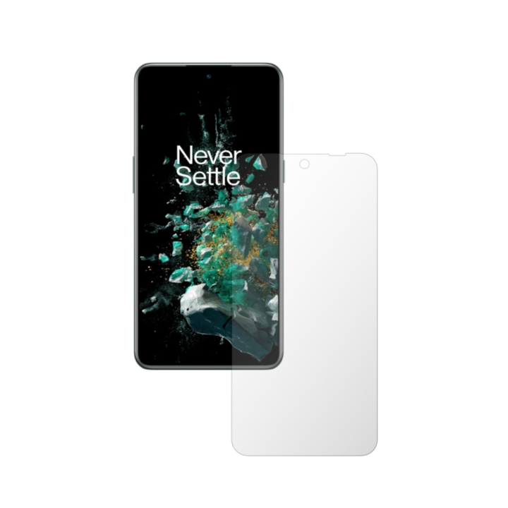 Комплект протектор за екран iSkinz 2X за OnePlus 10T - подходящ за калъф, невидим Skinz HD, ултра-прозрачен силикон с пълно покритие, залепващ и гъвкав