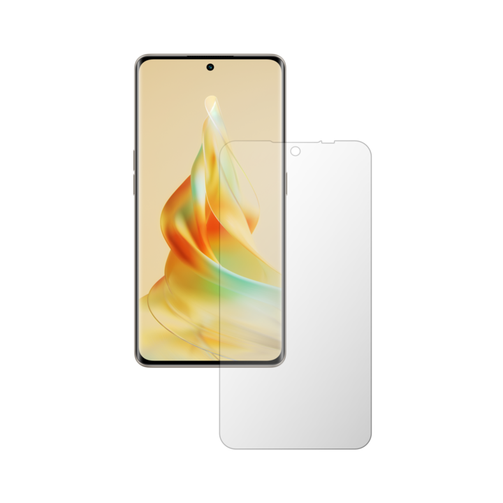 Комплект от 2X iSkinz протектор за екран за OPPO Reno 8T 5G - пълно изрязване, невидим Skinz HD, ултра-прозрачен силикон с пълно покритие, залепващ и гъвкав
