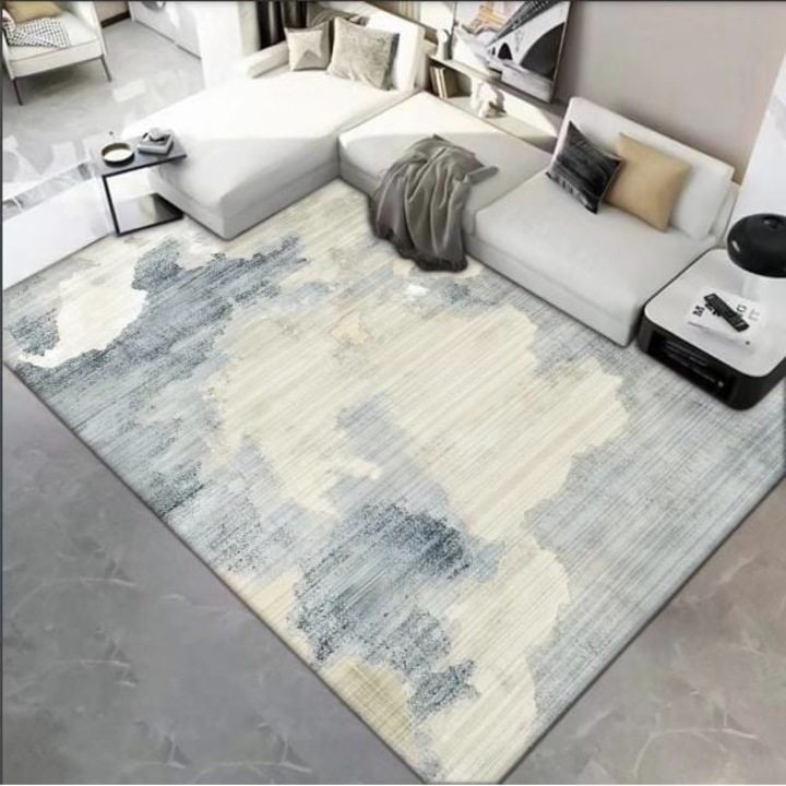 Незалепващ килим, Модел Gradient, Полипропилен / Имитация на кашмир, 80x300cm