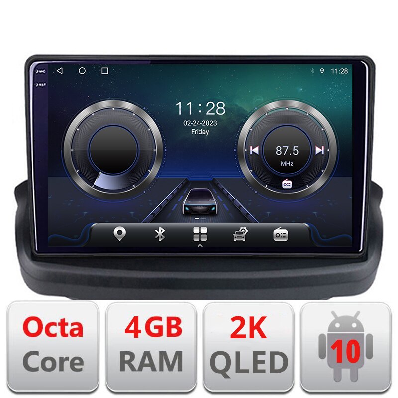 Navigatie dedicata Hyundai Genesis Android Octa Core Ecran 2K QLED GPS ...