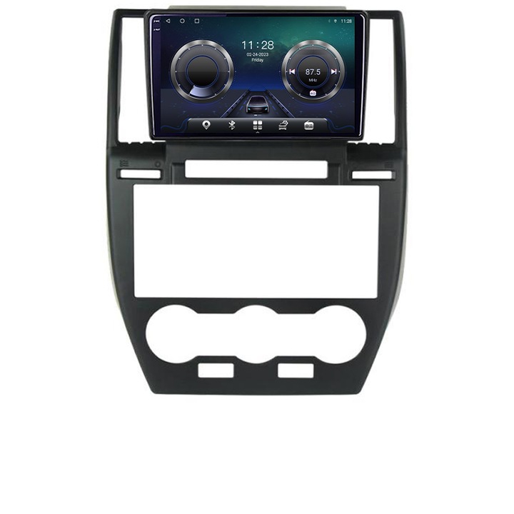 Dedikált navigáció LandRover Freelander 2 2006-2012 C-freelander2 Android Octa Core Screen 2K QLED GPS 4G 4+32GB 360 kit-freelander2+EDT-E409-2K