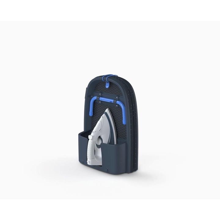 Mini plus összecsukható vasalódeszka Fekete/Kék - Joseph Joseph