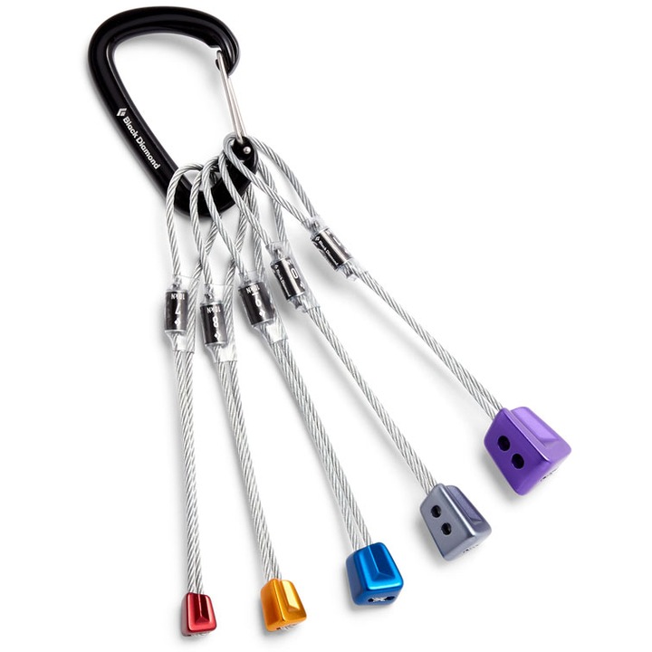 Set 7 came/carabina, Black Diamond, Aluminiu/Otel, Multicolor