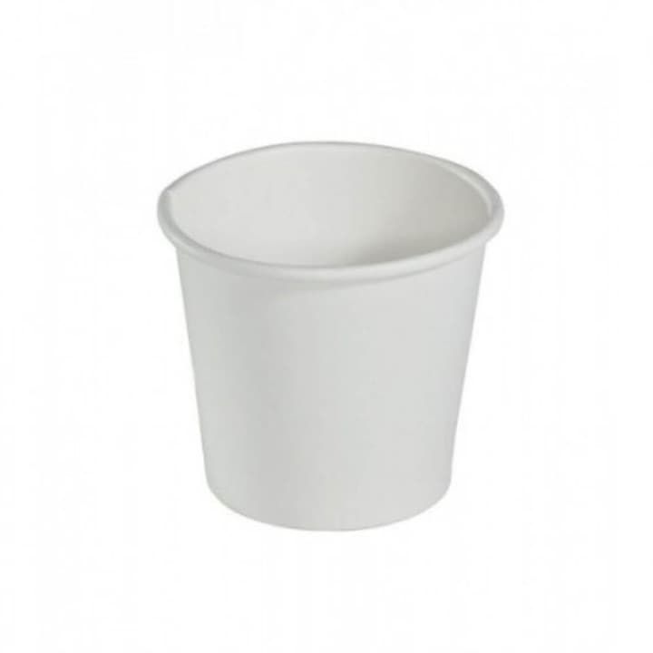Комплект от 50 картонени чаши за кафе, 4oz, 100ml