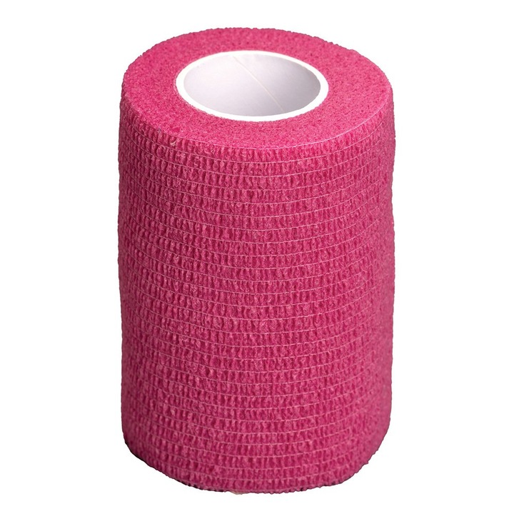 Самозалепващ бинт Кобан, Kindmax, 7.5 см х 4.5 м, Розов